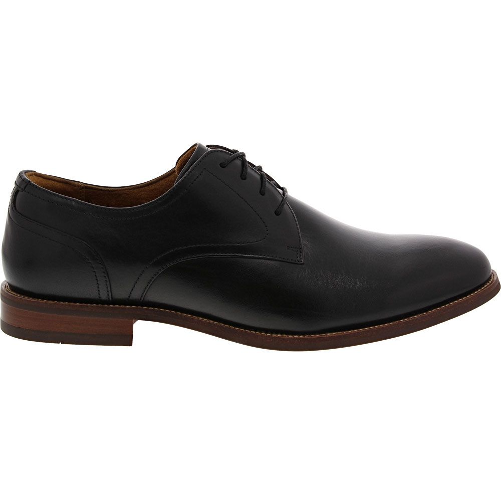 Florsheim Rucci Plain Toe Oxford Mens Dress Shoes Black Side View