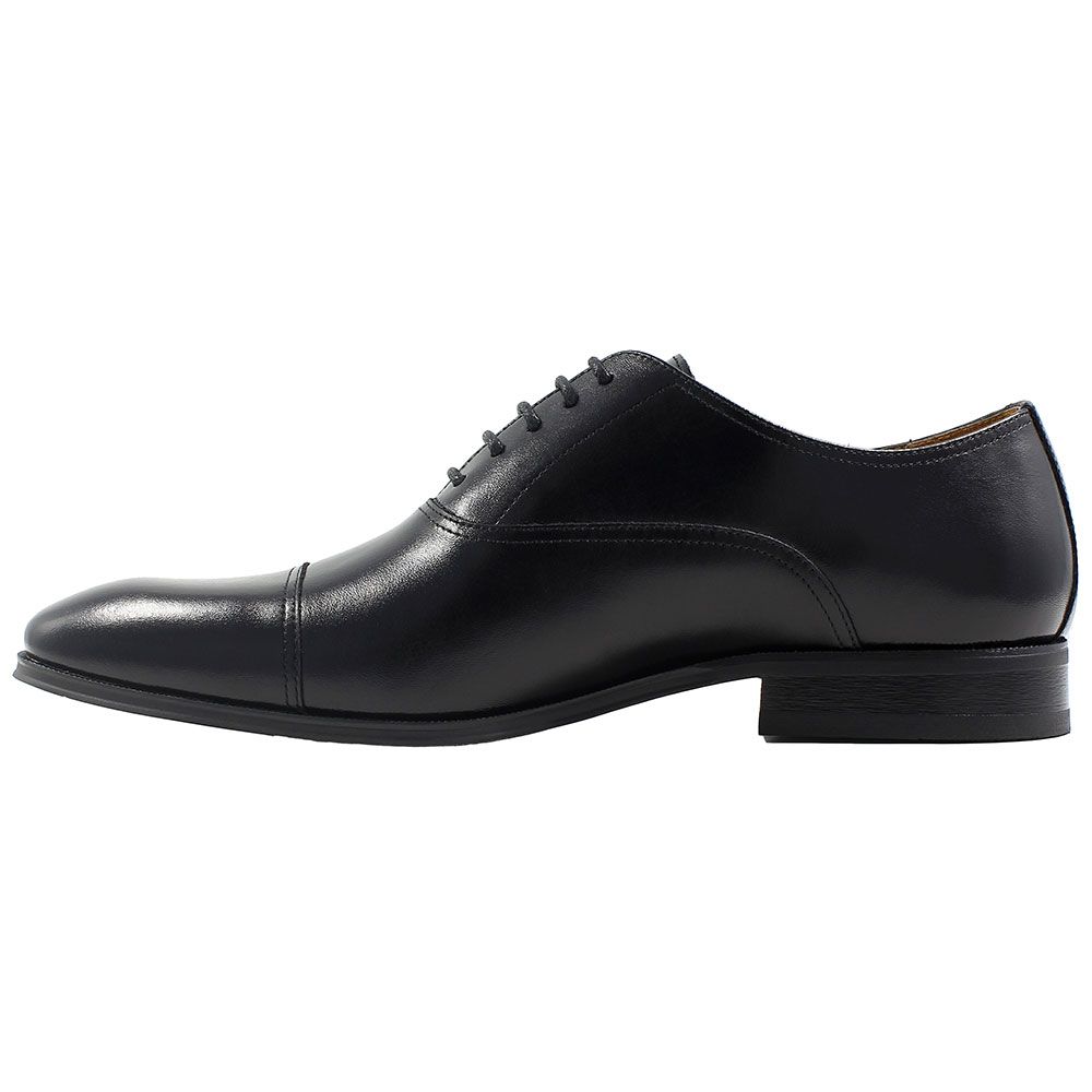 Florsheim Corbetta Cap Toe Oxford Dress Shoes - Mens Black Back View