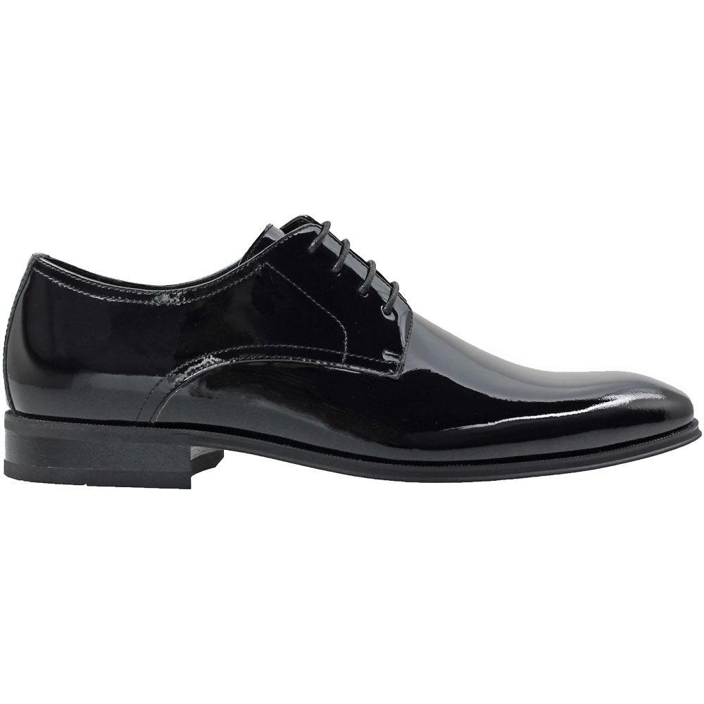 Florsheim Tux Plain Toe Tie Ox Oxford Dress Shoes - Mens Black Patent