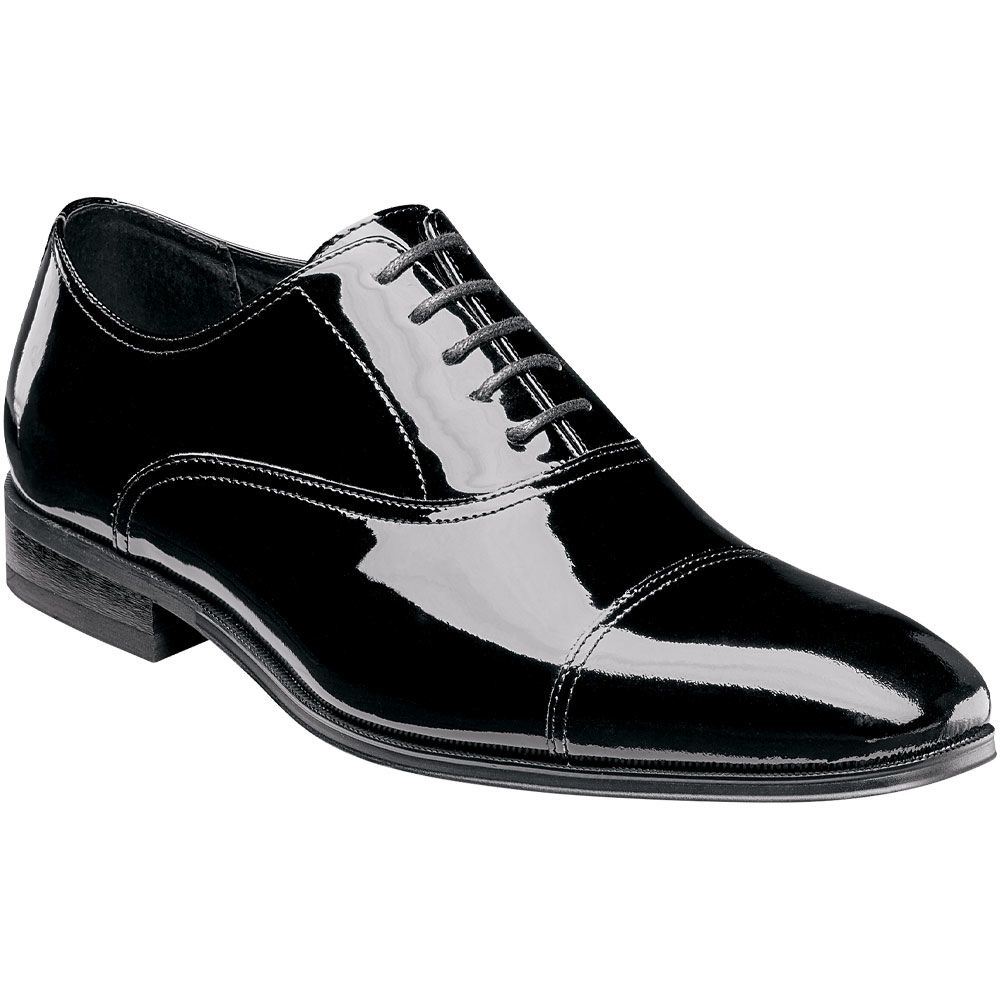 Florsheim Tux Cap Toe Oxford Dress Shoes - Mens Black Patent