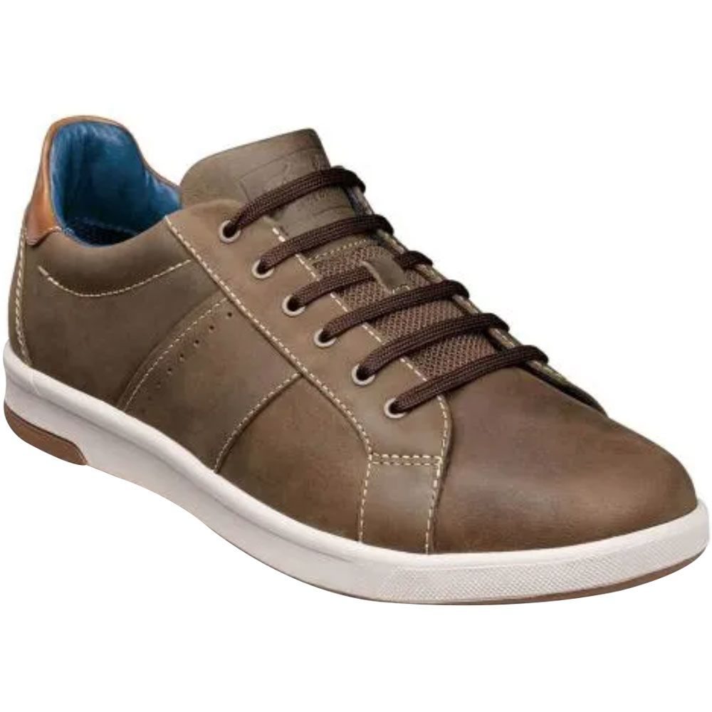 Florsheim Crossover Lace Up Casual Shoes - Mens Mushroom