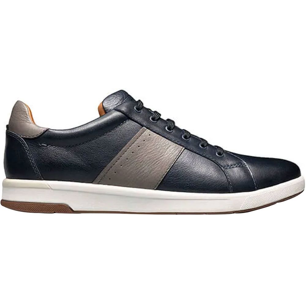 'Florsheim Crossover Lace Up Casual Shoes - Mens Navy