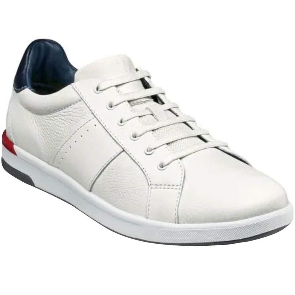 Florsheim Crossover Lace Up Casual Shoes - Mens White