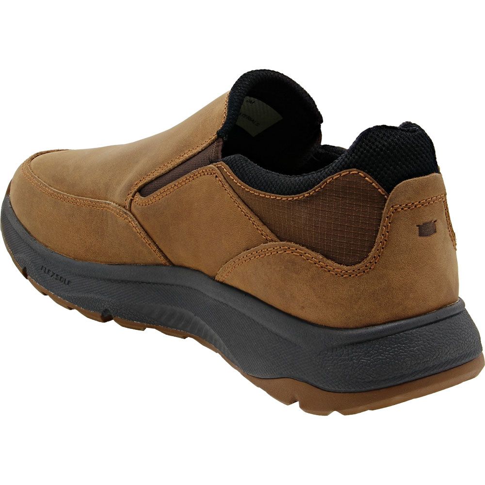 Florsheim Tread Lite Moc Toe Slip On Casual Shoes - Mens Brown Back View
