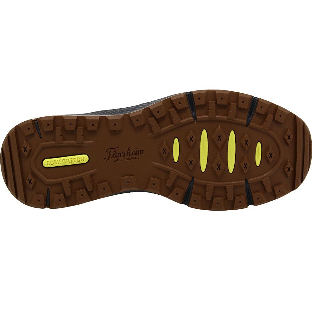 Florsheim Tread Lite Moc Toe Slip On Casual Shoes - Mens Brown Sole View