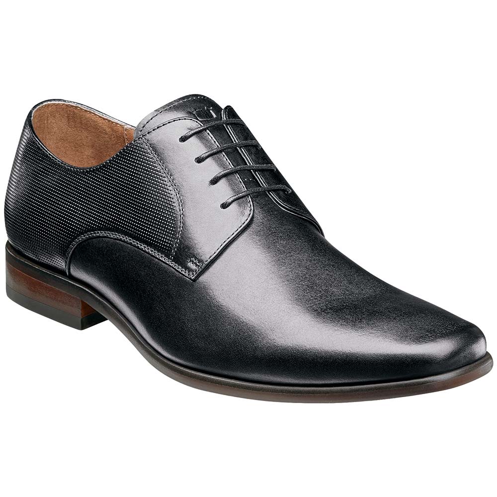 Florsheim Postino Plain Toe Tie Dress Shoes - Mens Black