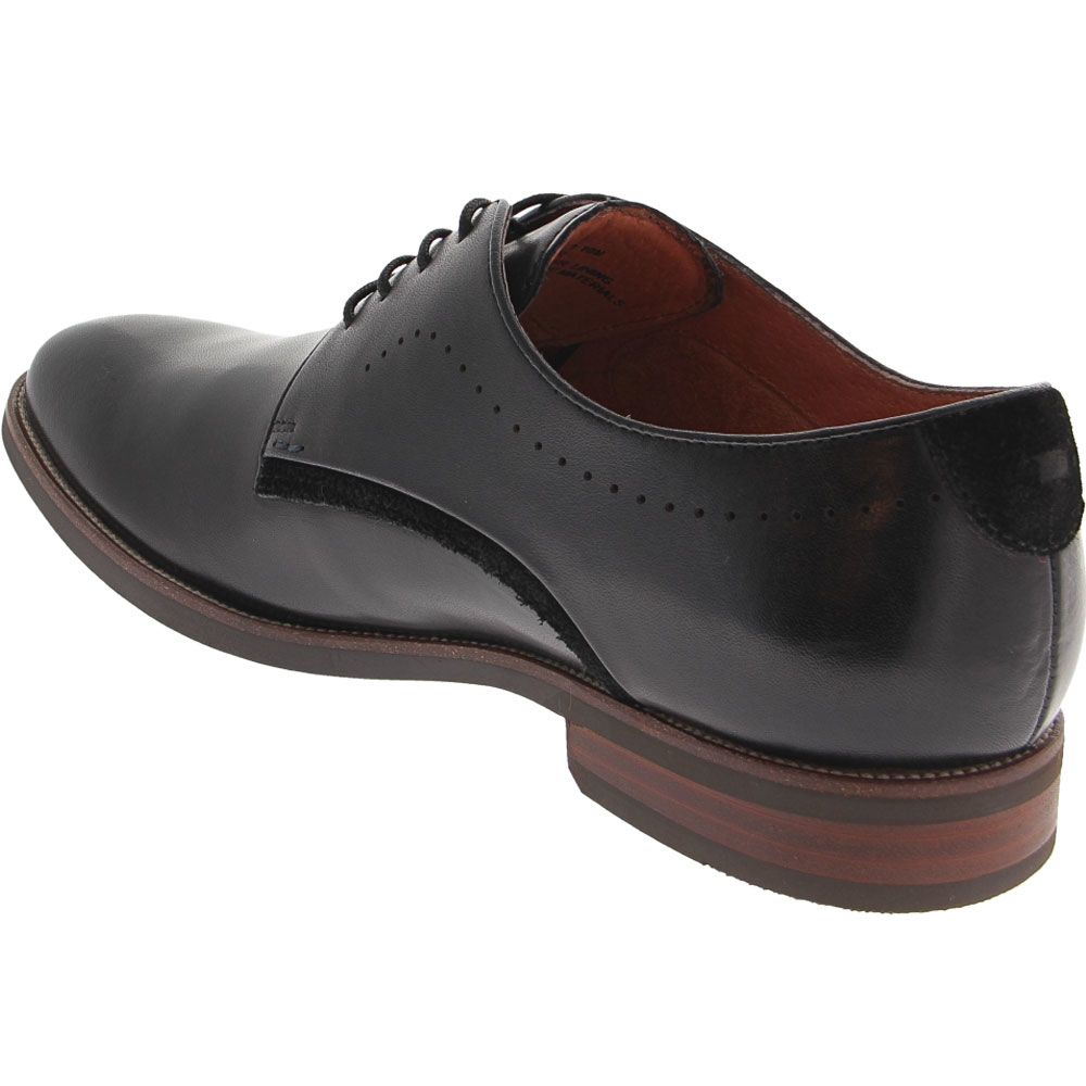 Florsheim Uptown Plain Toe Ox Oxford Dress Shoes - Mens Black Back View
