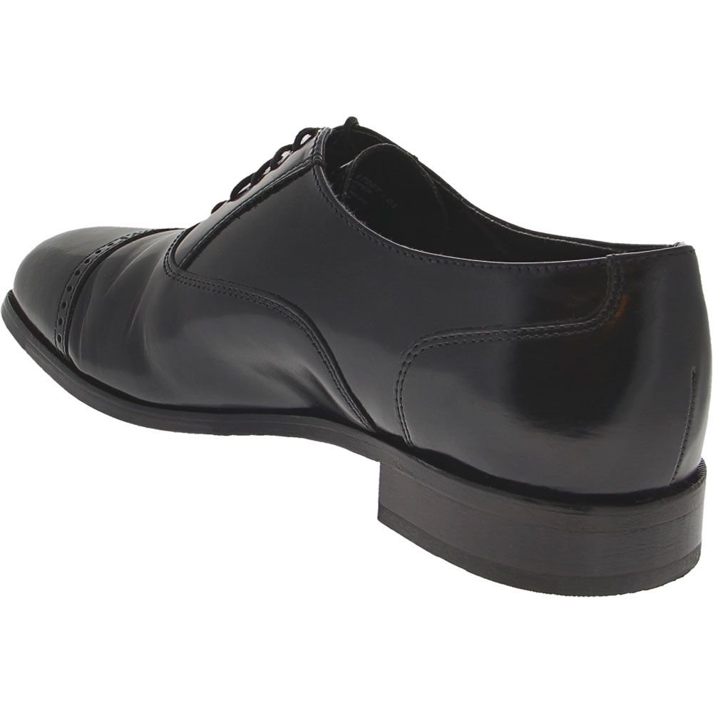 Florsheim Lexington Cap Toe Oxford Dress Shoes - Mens Black Back View