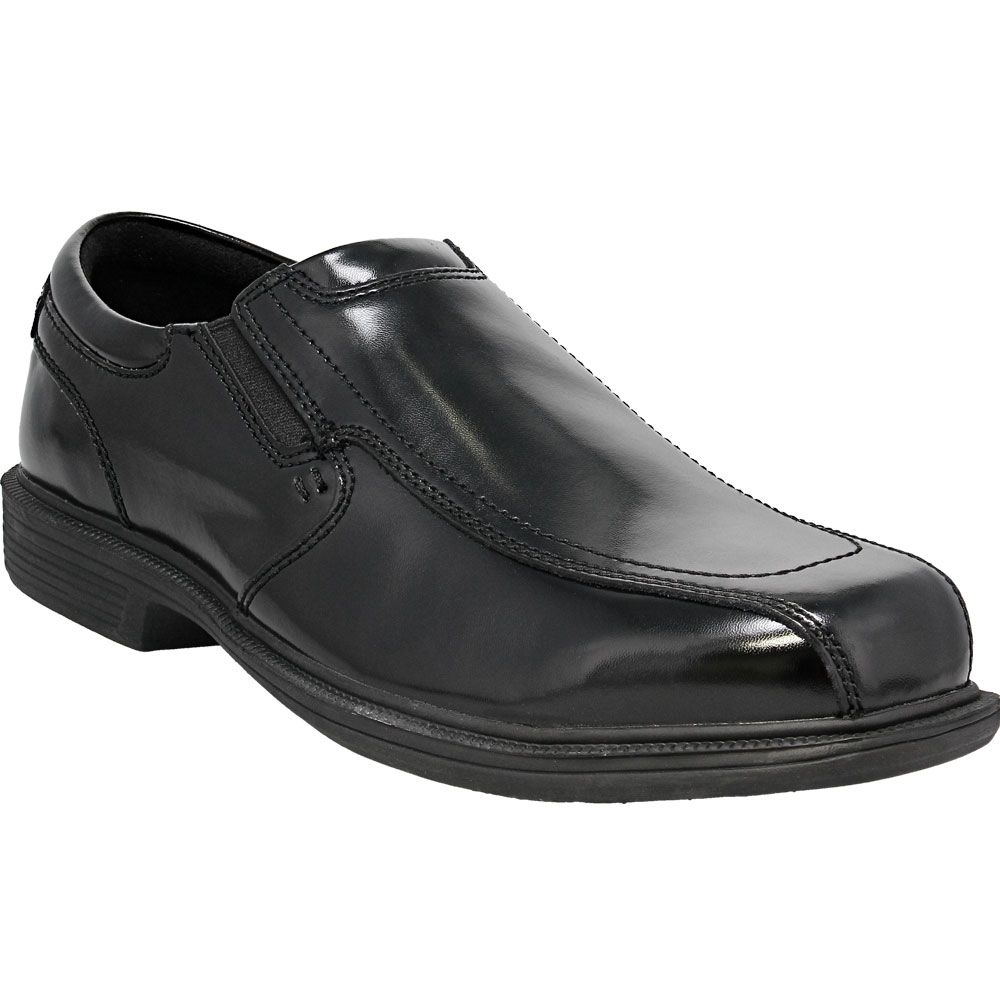 Florsheim Work Fs2005 Shiny Safety Toe Work Shoes - Mens Black Black Black