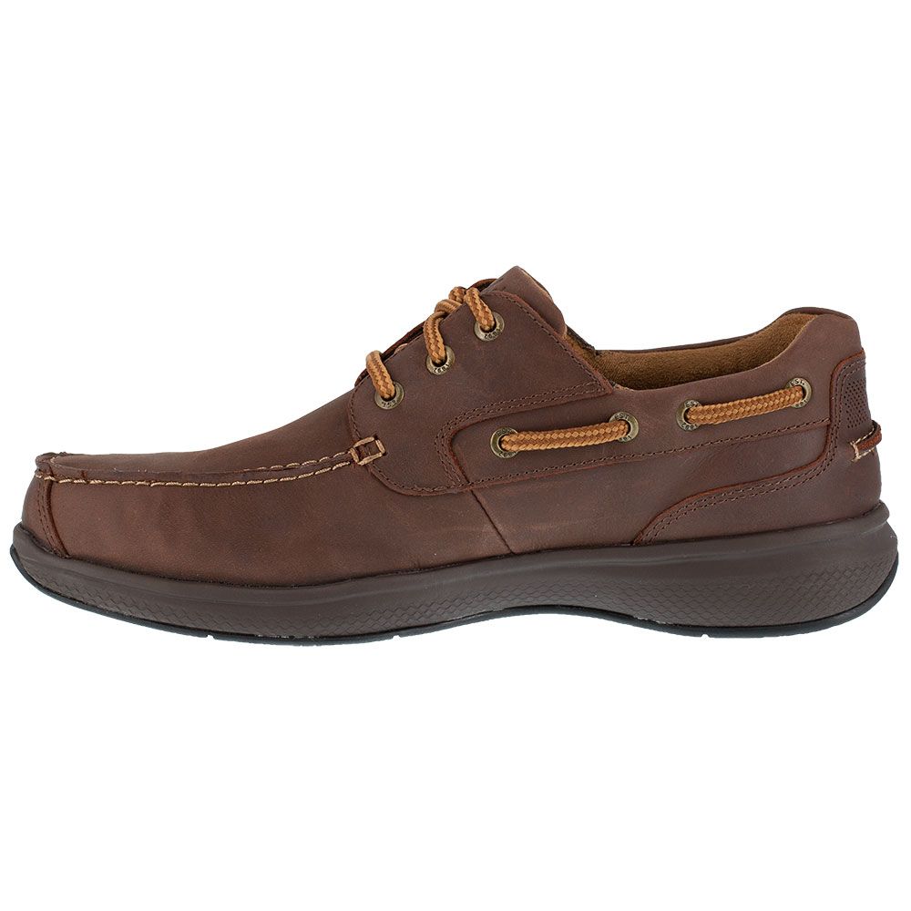 Florsheim Work Fs2326 Safety Toe Work Shoes - Mens Brown Back View