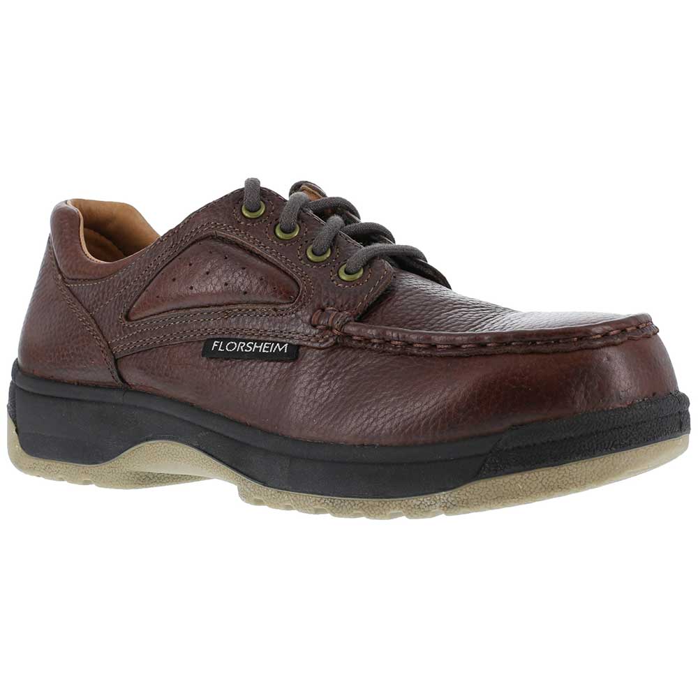 Florsheim Work Compadre Composite Toe Work Shoes - Womens Brown