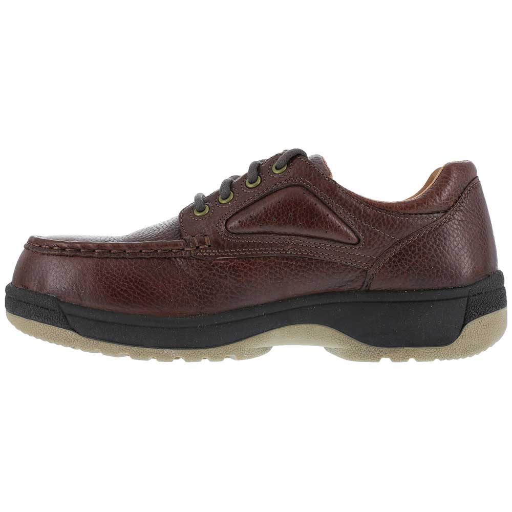 Florsheim Work Compadre Composite Toe Work Shoes - Womens Brown Back View