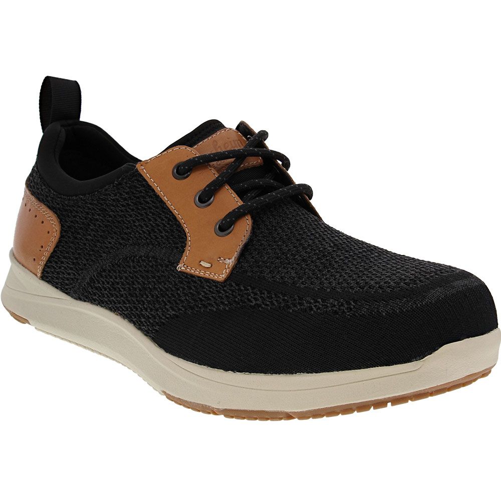 Florsheim Work Conway Composite Toe Work Shoes - Mens Black Brown