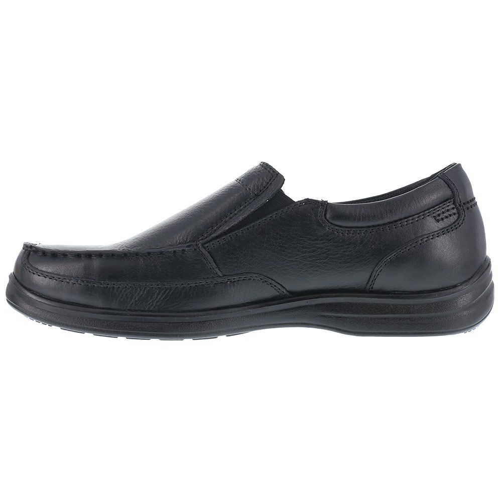Florsheim Work Wily Oxford Steel Toe Work Shoes - Womens Black Back View