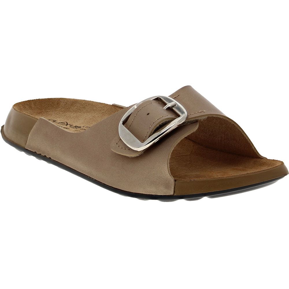 Flexus Gateway Slide Sandals - Womens Gold