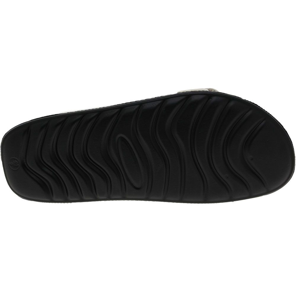 Flexus Gateway Slide Sandals - Womens White Sole View