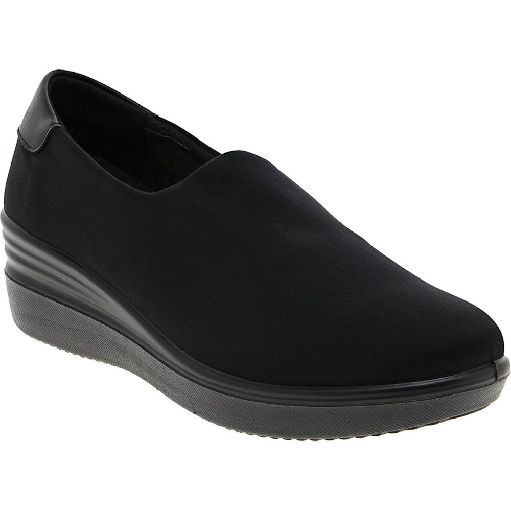 Flexus Noral Slip on Casual Shoes - Womens Black