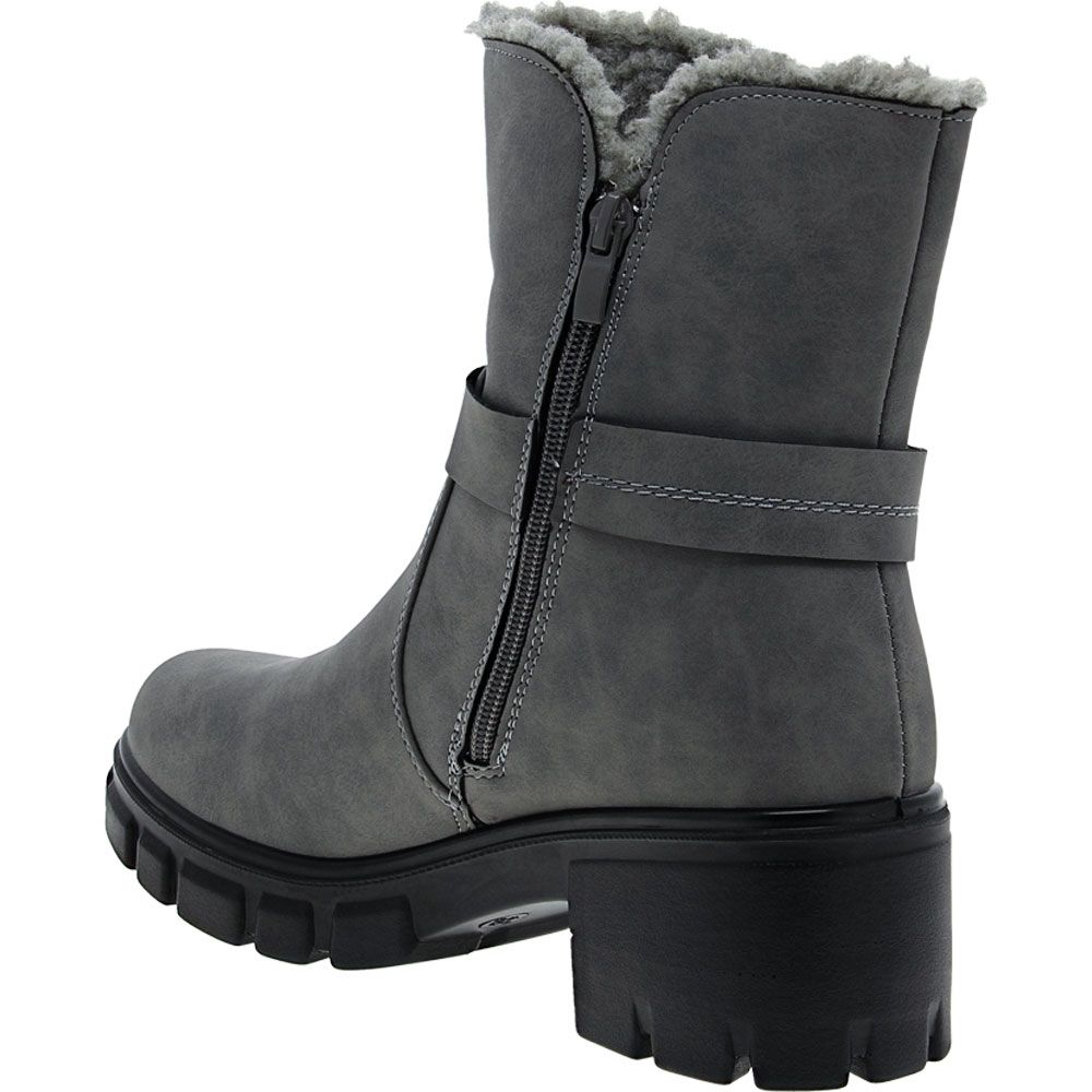 Flexus Whimsicott Casual Boots - Womens Grey Back View