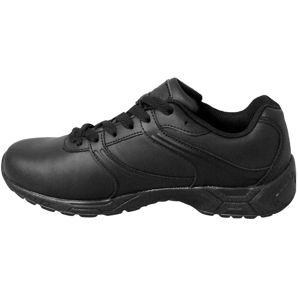 Genuine Grip 1030 Non-Safety Toe Work Shoes - Mens Black Back View