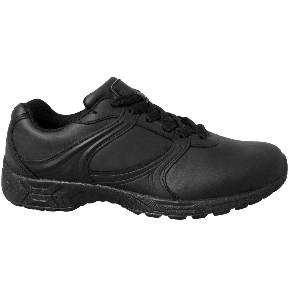 Genuine Grip 130 Non-Safety Toe Work Shoes - Womens Black Side View