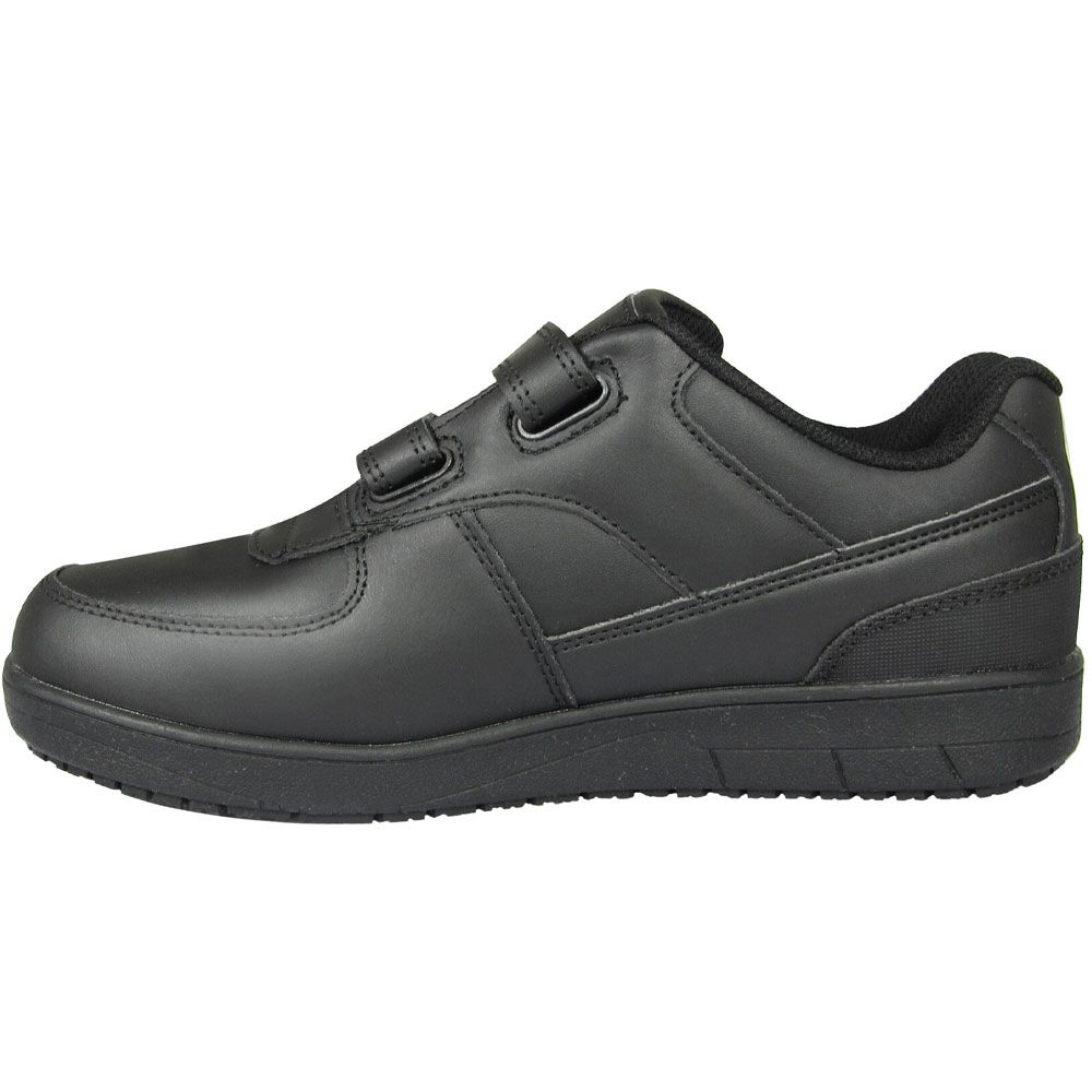 Genuine Grip 2030 Non-Safety Toe Work Shoes - Mens Black Back View