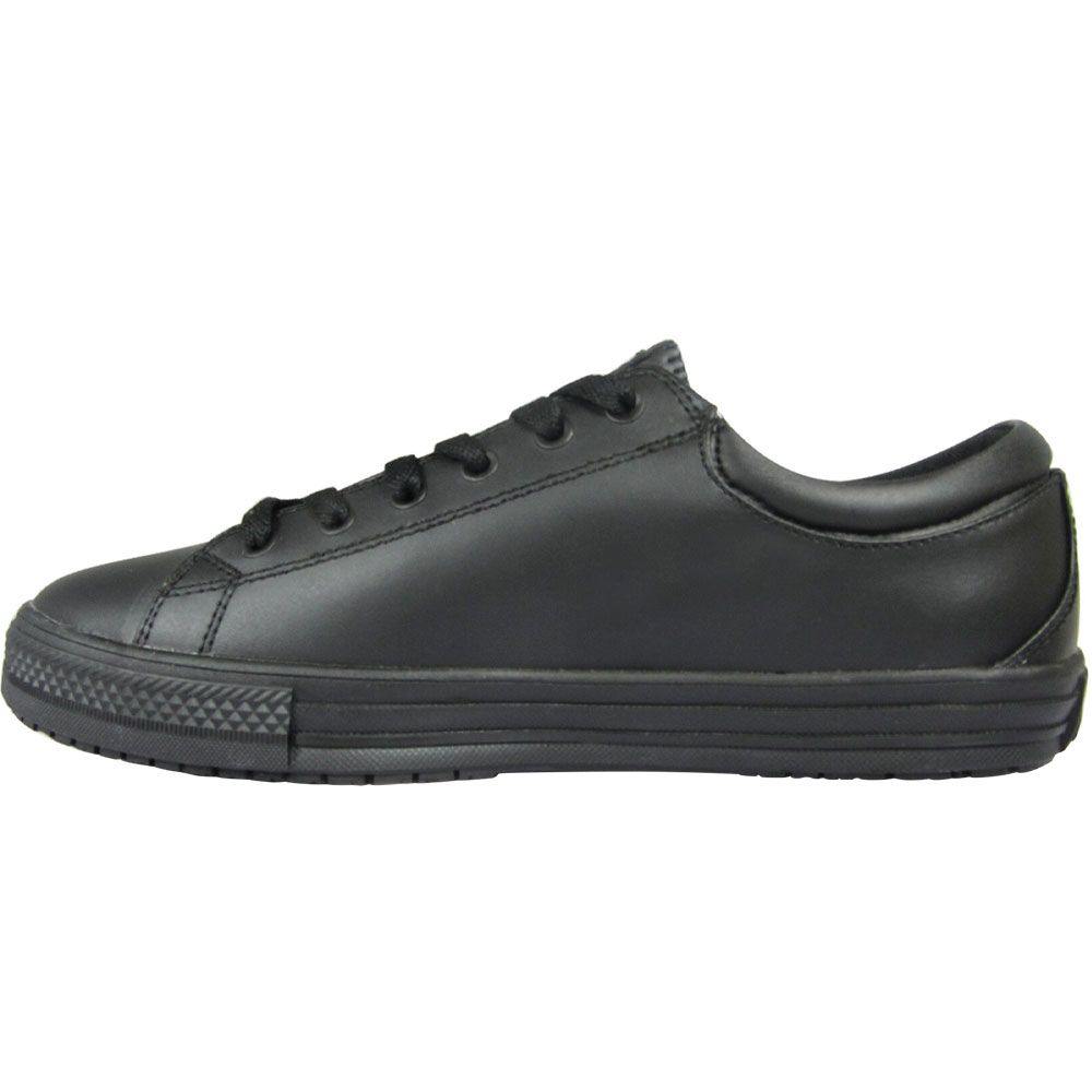 Genuine Grip 2070 Non-Safety Toe Work Shoes - Mens Black Back View