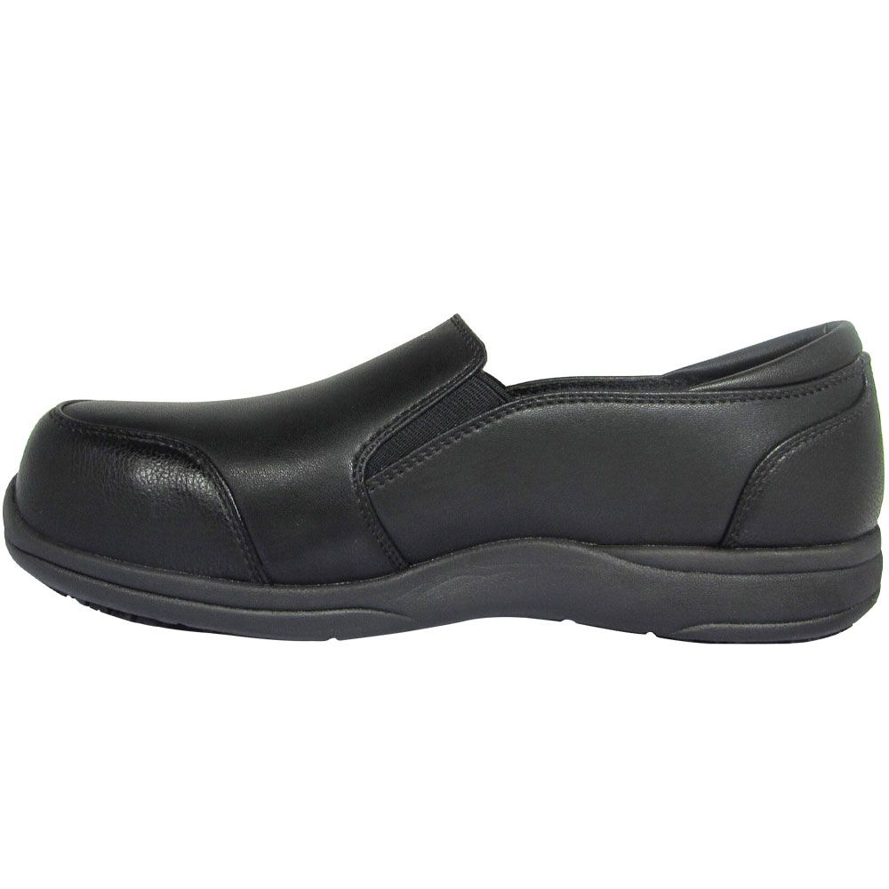 Genuine Grip 350 Composite Toe Work Shoes - Womens Black Back View