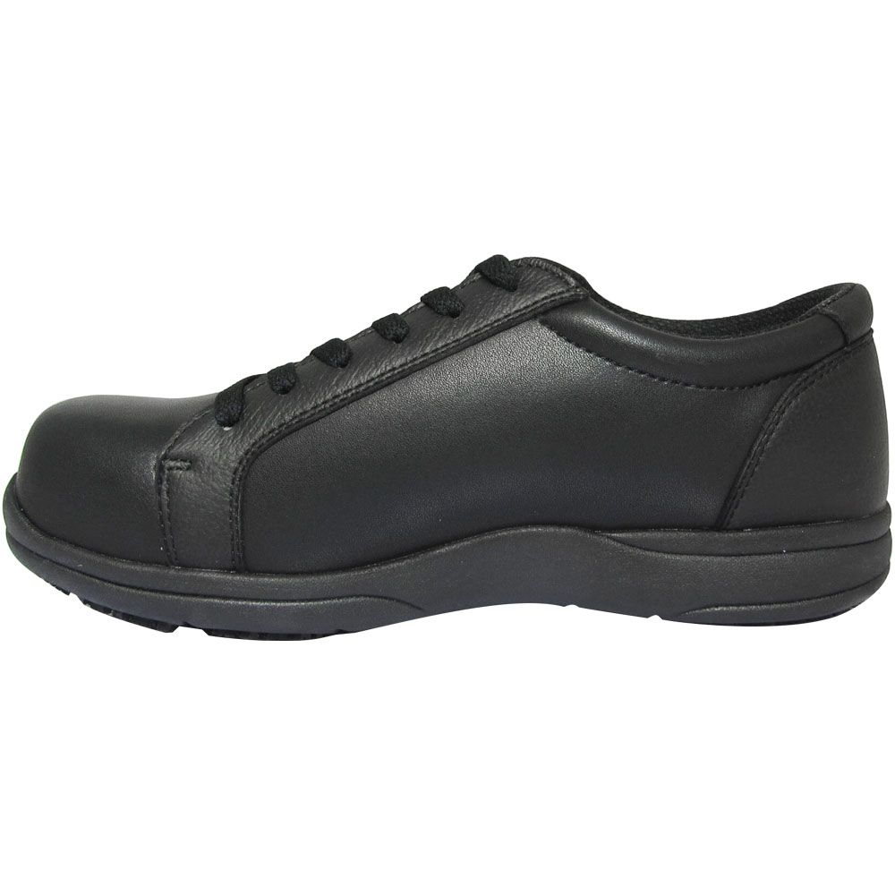 Genuine Grip 360 Composite Toe Work Shoes - Womens Black Back View