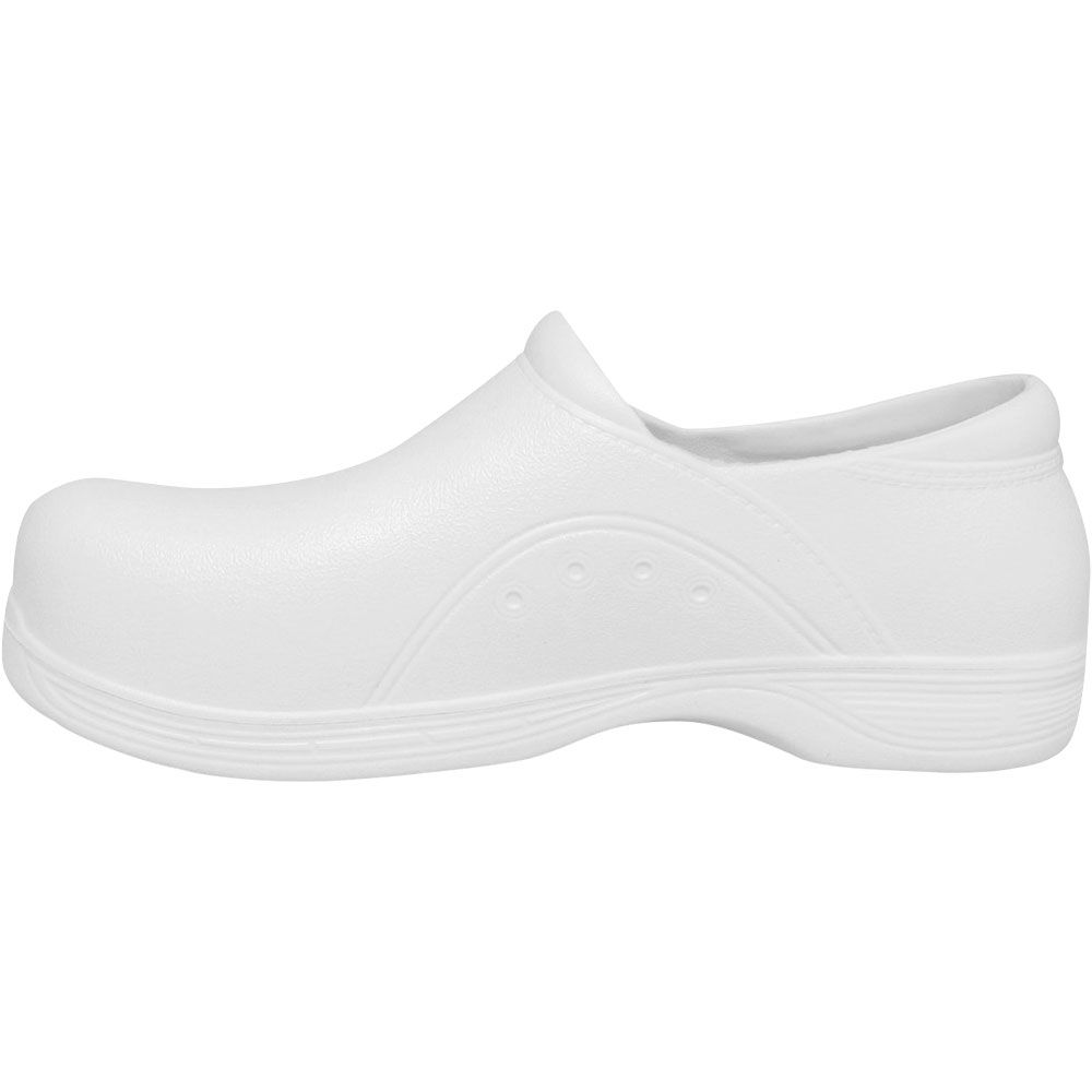 Genuine Grip 3800 Non-Safety Toe Work Shoes - Mens White Back View