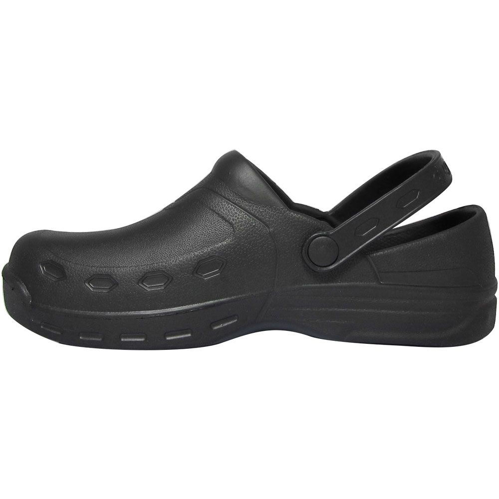 Genuine Grip 3900 Non-Safety Toe Work Shoes - Mens Black Back View