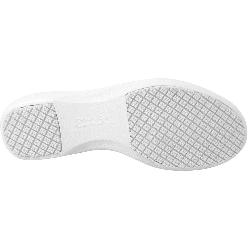 Genuine Grip 415 Non-Safety Toe Work Shoes - Womens White Sole View