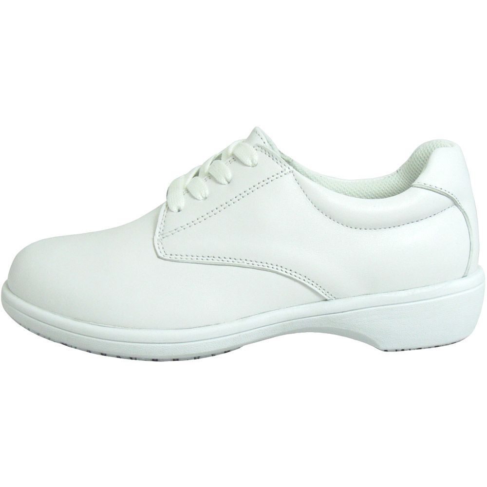 Genuine Grip 425 Non-Safety Toe Work Shoes - Womens White Back View