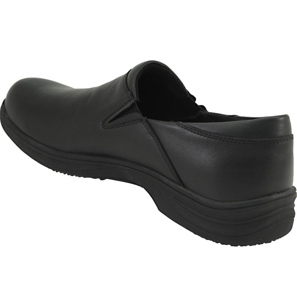 Genuine Grip 4705 Non-Safety Toe Work Shoes - Mens Black Back View