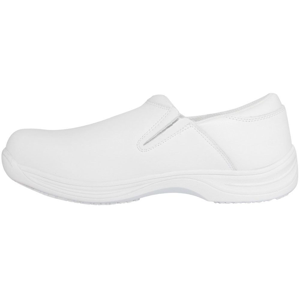 Genuine Grip 4705 Non-Safety Toe Work Shoes - Mens White Back View