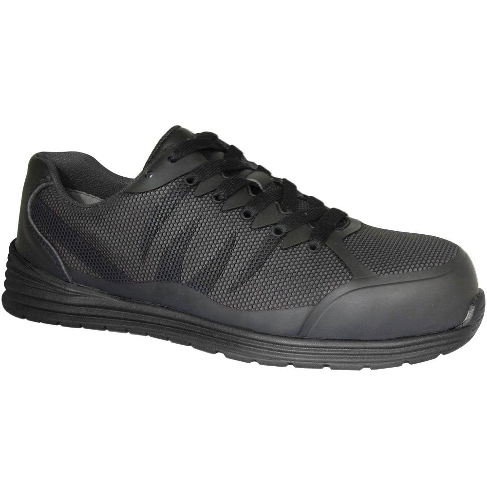 Genuine Grip 5170 Fangs Sd Ct Pr Composite Toe Work Shoes - Mens Black