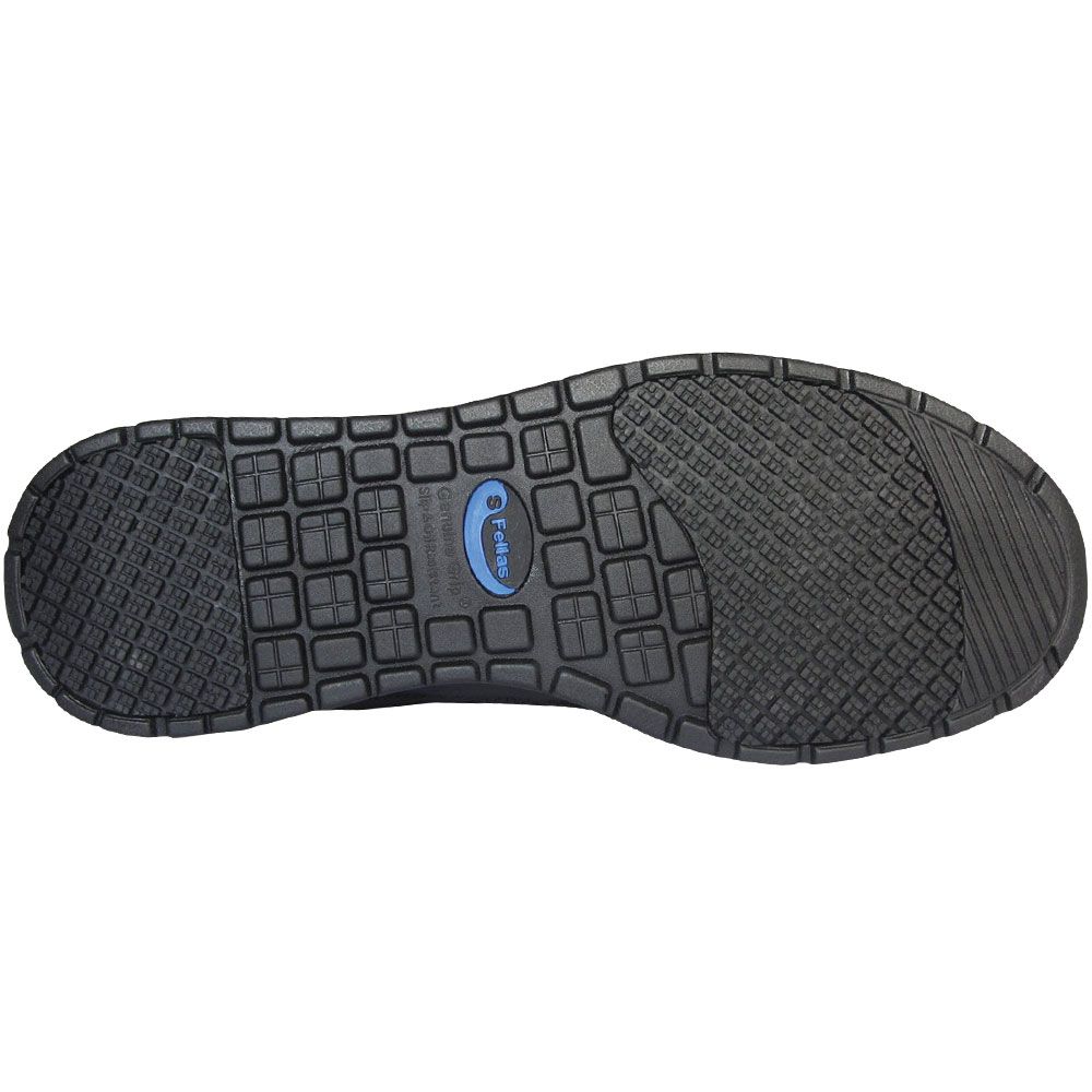 Genuine Grip 5171 Fangs Sd Ct Pr Composite Toe Work Shoes - Mens Black Blue Sole View