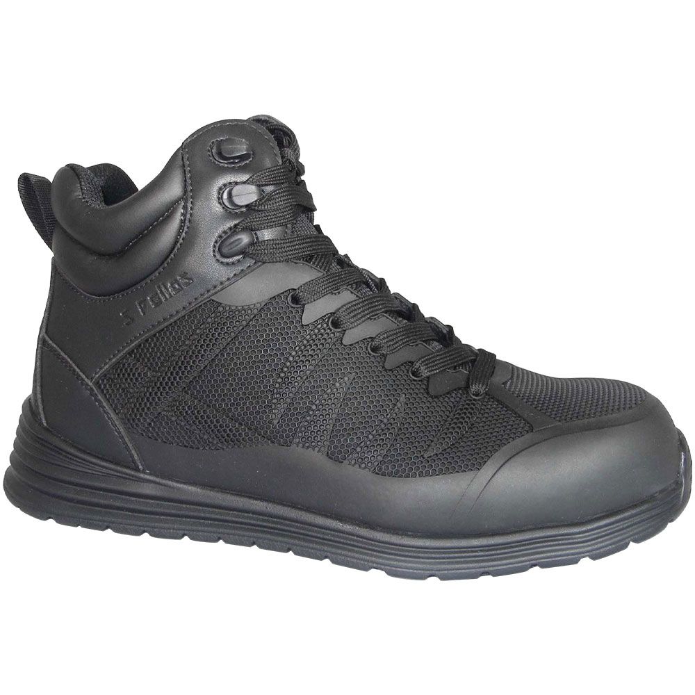 Genuine Grip 5180 Fangs 6" Composite Toe Work Shoes - Mens Black