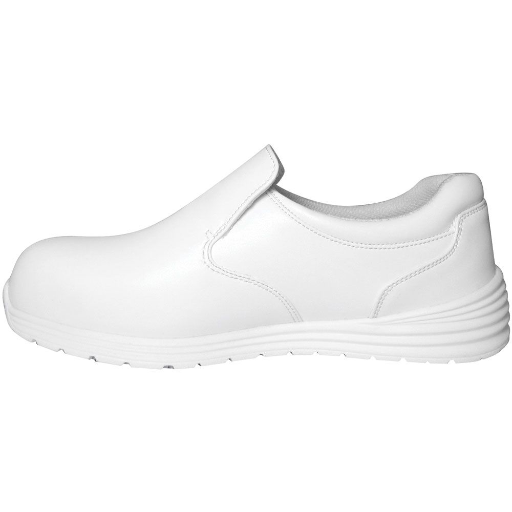 Genuine Grip 5195 Sirius Sd Ct Pr Composite Toe Work Shoes - Mens White Back View