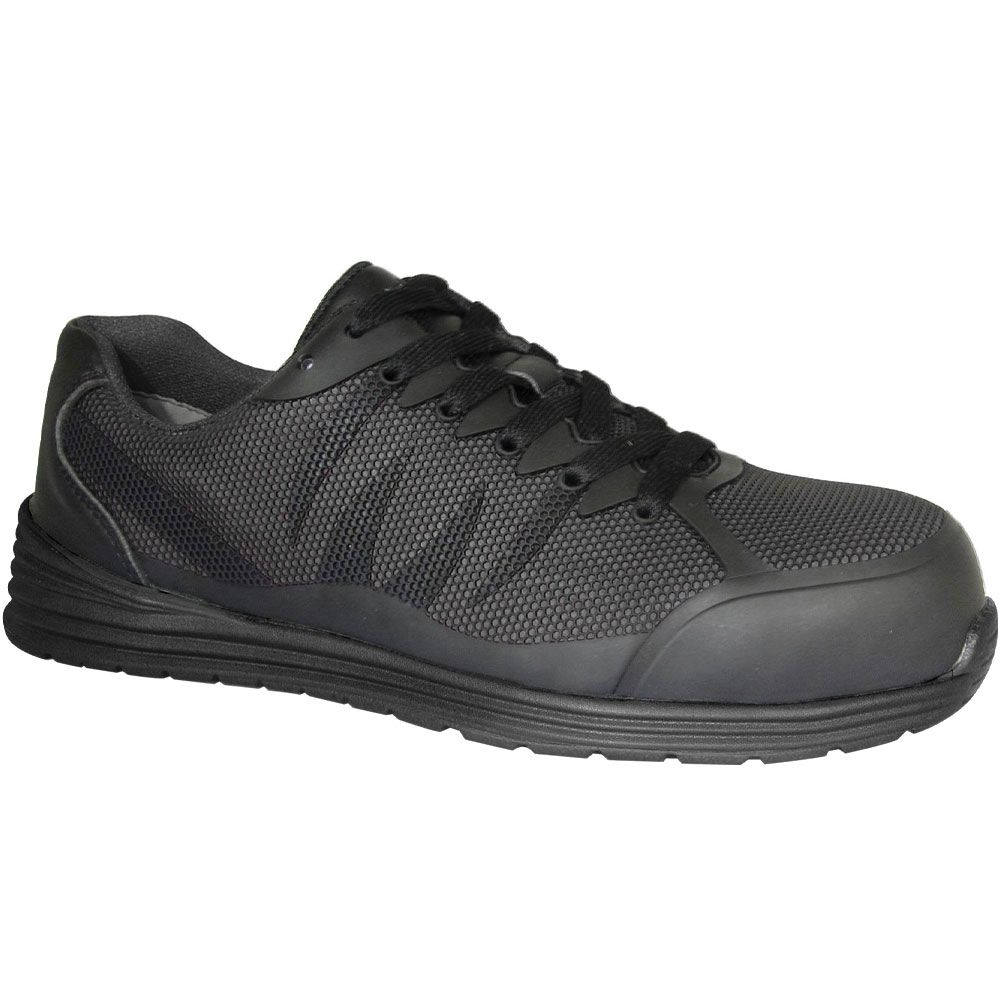 Genuine Grip 570 Fangs Sd Ct Pr Composite Toe Work Shoes - Womens Black