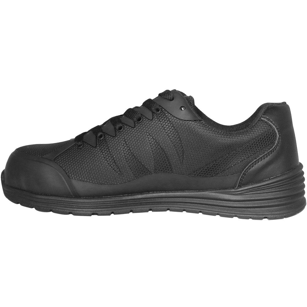 Genuine Grip 570 Fangs Sd Ct Pr Composite Toe Work Shoes - Womens Black Back View