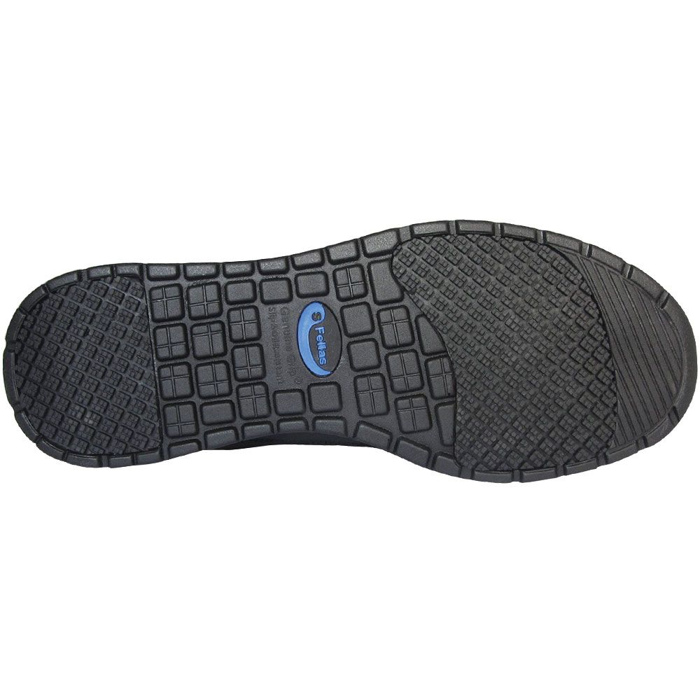 Genuine Grip 571 Fangs Sd Ct Pr Composite Toe Work Shoes - Womens Black Blue Sole View