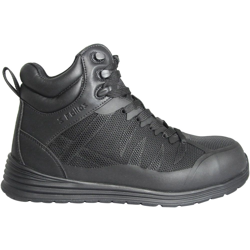 Genuine Grip 580 Fangs 6" Composite Toe Work Shoes - Womens Black
