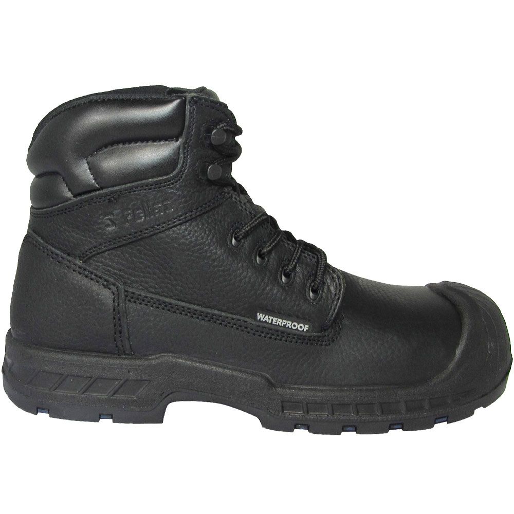 Genuine Grip 6000 Composite Toe Work Boots - Mens Black Side View