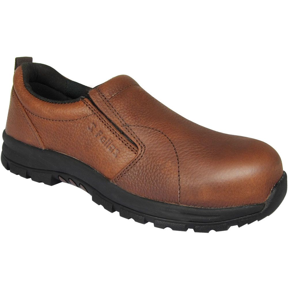 Genuine Grip 6021 Composite Toe Work Shoes - Mens Brown
