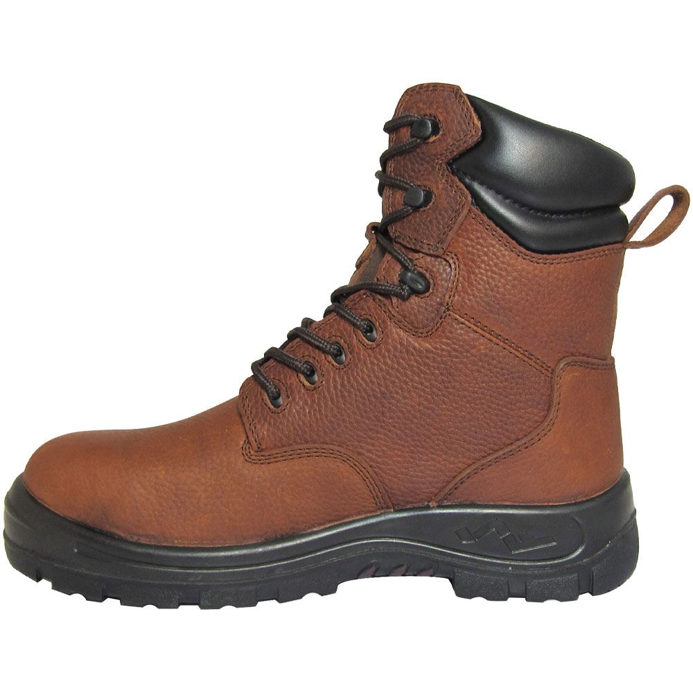 Genuine Grip 6080 Composite Toe Work Boots - Mens Brown Back View
