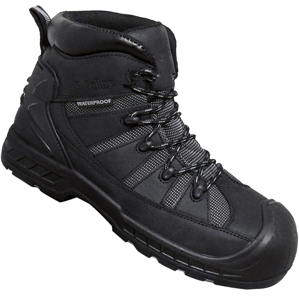 Genuine Grip 6200 Composite Toe Work Boots - Mens Black