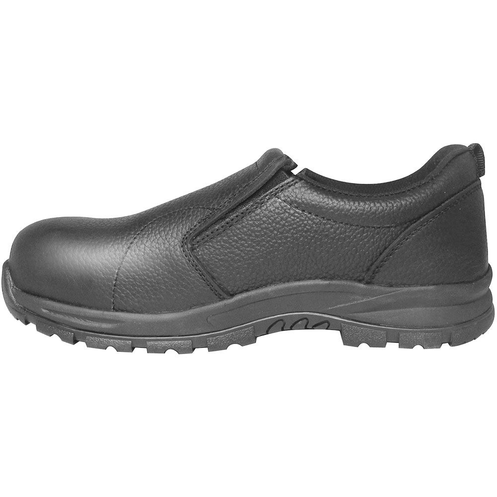 Genuine Grip 620 Bearcat Ct Ox Composite Toe Work Shoes - Womens Black Back View