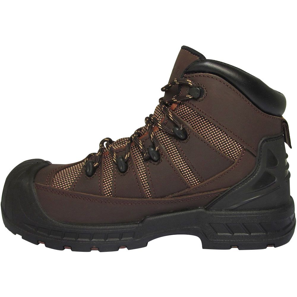 Genuine Grip 6300 Composite Toe Work Boots - Mens Brown Back View