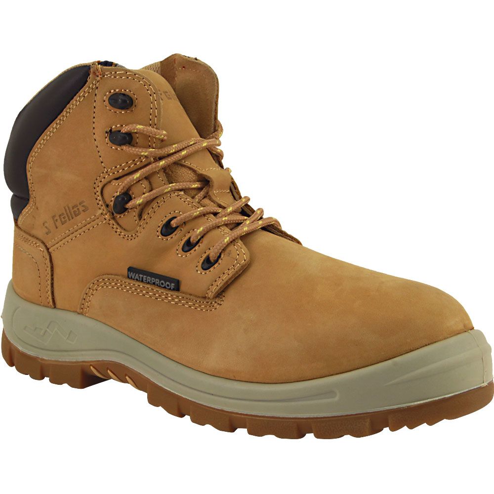 Genuine Grip 652 Composite Toe Work Boots - Womens Wheat