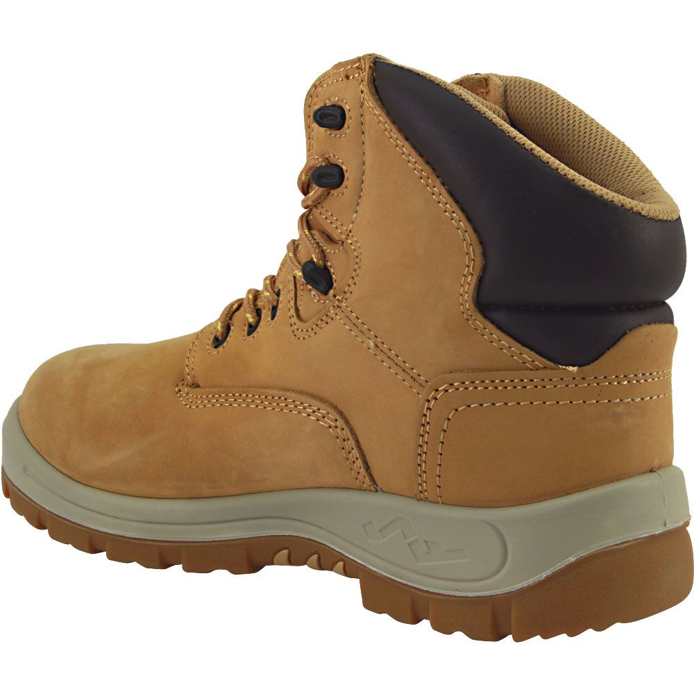 Genuine Grip 652 Composite Toe Work Boots - Womens Wheat Back View